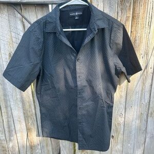 Beverly Hills Polo Club Black Casual Button Down Shirt
